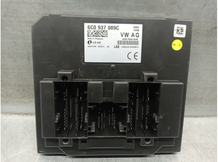 Recambio de modulo confort para skoda rapid spaceback (nh1) 1.4 tdi referencia OEM IAM 6C0937089C  502N14F05