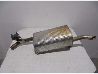 Recambio de tubo escape trasero para peugeot 208 1.2 12v e-vti referencia OEM IAM PSA 4357 CESTA 10