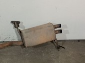 Replacement rear exhaust pipe for Citroën C4 Picasso I MPV (UD_) 2.0 HDI 150 OEM IAM reference PSA3180 1730CT 