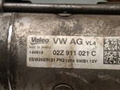 Replacement starter motor for Skoda Rapid Spaceback (NH1) 1.4 TDI OEM IAM reference 02Z911021C 02Z911021K VALEO