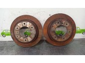 Recambio de disco freno trasero para mitsubishi montero (v60/v70) 3.2 di-d cat referencia OEM IAM MR407116 