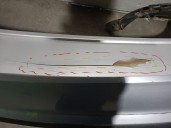 Recambio de paragolpes trasero para skoda rapid spaceback (nh1) 1.4 tdi referencia OEM IAM 5JH807421B 5JH807421B 