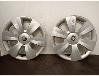 Recambio de tapacubos para skoda rapid spaceback (nh1) 1.4 tdi referencia OEM IAM 6V0601147C  