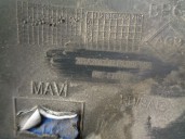 Recambio de molduras delanteras para renault clio iv 0.9 referencia OEM IAM 261A28633R  