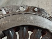 Replacement clutch kit for Hyundai Elantra (XD) 2.0 CRDi CAT OEM IAM reference 4130039050 HDC69 VALEO