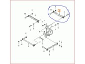 Recambio de brazo suspension superior trasero izquierdo para ssangyong rodius 2.7 turbodiesel cat referencia OEM IAM 4540121000 