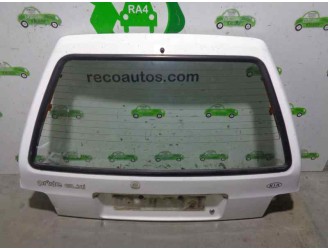 Recambio de porton trasero para kia pride 1.3 cat referencia OEM IAM BLANCO 3 PUERTAS