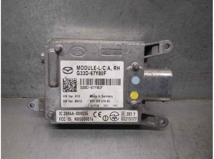 Recambio de modulo electronico para mazda cx-7 (er) 2.2 turbodiesel cat referencia OEM IAM G33D67Y80F 