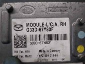 Recambio de modulo electronico para mazda cx-7 (er) 2.2 turbodiesel cat referencia OEM IAM G33D67Y80F 
