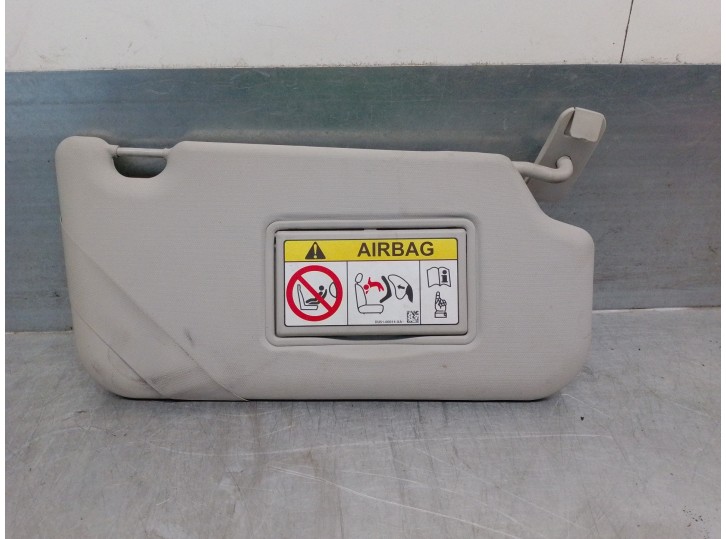 Recambio de parasol derecho para ford fiesta (ccn) 1.25 16v cat referencia OEM IAM 2019032 