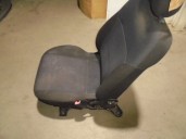 Recambio de asiento delantero derecho para suzuki ignis rm (mh) 1.5 cat referencia OEM IAM TELA NEGRA Y GRIS 5 PUERTAS