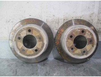 Recambio de disco freno trasero para ssangyong actyon sports 2.0 td cat referencia OEM IAM BK36128AB  