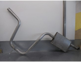 Recambio de tubo escape trasero para ford mondeo berlina (gd) 1.8 turbodiesel cat referencia OEM IAM FD18732 FD18732D DURAMAS