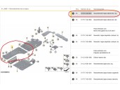 Recambio de cubrecarter para bmw x6 (g06, f96) xdrive 40 d mild-hybrid referencia OEM IAM 51757424881 51757424881 