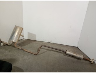 Recambio de tubo escape trasero para citroën c4 picasso ii 1.2 thp 130 referencia OEM IAM PSA3433 1613254280 