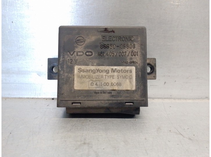 Recambio de modulo electronico para ssangyong korando 2.9 turbodiesel cat referencia OEM IAM 8695005800 461405007001 VDOI