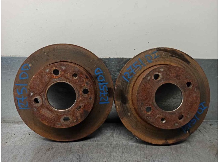 Recambio de disco freno delantero para ford escort cabrio xr3i referencia OEM IAM 