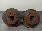 Recambio de disco freno delantero para ford escort cabrio xr3i referencia OEM IAM 