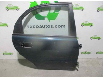 Replacement rear right door for Daewoo Lanos Cool OEM IAM reference 96303929 5 DOORS GREEN
