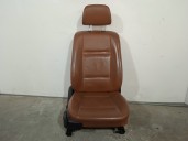 Recambio de asiento delantero derecho para bmw x5 (e70) 3.0 turbodiesel cat referencia OEM IAM 4511164 CUERO MARRON 5 PUERTAS
