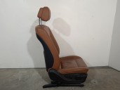Recambio de asiento delantero derecho para bmw x5 (e70) 3.0 turbodiesel cat referencia OEM IAM 4511164 CUERO MARRON 5 PUERTAS