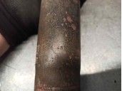 Recambio de amortiguador trasero derecho para land rover defender (ld) 2.5 td5 referencia OEM IAM 811648719KC  