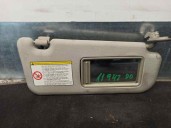 Replacement right sun visor for Kia Rio 1.1 CRDi CAT OEM IAM reference 852021W150DCM 