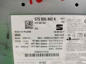 Recambio de sistema navegacion gps para seat ateca (5fp) referencia OEM IAM 575035862K 