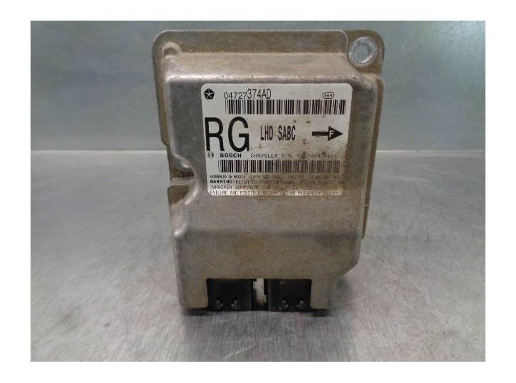 Recambio de centralita airbag para chrysler voyager (rg) 2.5 crd grand voyager limited referencia OEM IAM 04727374AD  