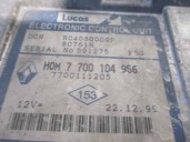 Replacement engine ECU for Renault Clio II Phase I (B/CBO) 1.9 Diesel OEM IAM reference 7700104956 R04080009F LUCAS