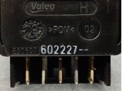 Replacement front left window regulator switch for Dacia Logan MCV 1.5 DCI diesel CAT OEM IAM reference 602227 5 PINS VALEO