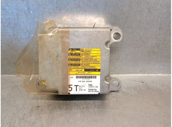 Recambio de centralita airbag para toyota auris 1.4 turbodiesel cat referencia OEM IAM 89170  215537106 TRW