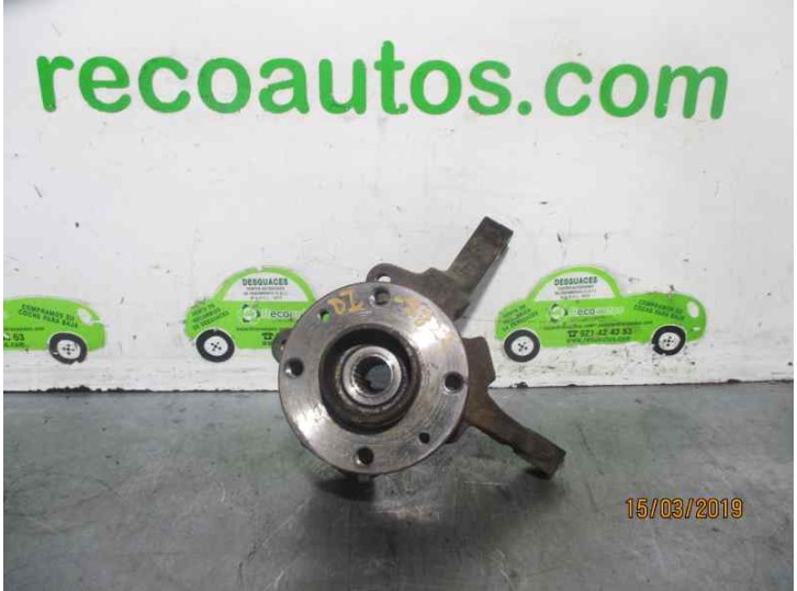 Recambio de mangueta delantera izquierda para renault clio ii fase i (b/cbo) 1.9 dti diesel referencia OEM IAM 8200207307 21 DIE