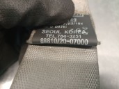Recambio de cinturon seguridad trasero izquierdo para kia picanto i (sa) 1.1 referencia OEM IAM 8981007000 8981007000NL 