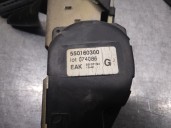 Replacement front left seat belt for Peugeot 405 Berlina 1.9 turbodiesel OEM IAM reference 550160300 4 DOORS
