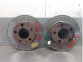 Recambio de disco freno trasero para skoda rapid (nh3, nk3, nk6) 1.6 tdi referencia OEM IAM 1J0615601P 1J0615601P 