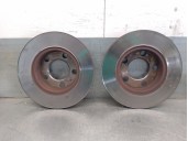 Recambio de disco freno trasero para skoda rapid (nh3, nk3, nk6) 1.6 tdi referencia OEM IAM 1J0615601P 1J0615601P 