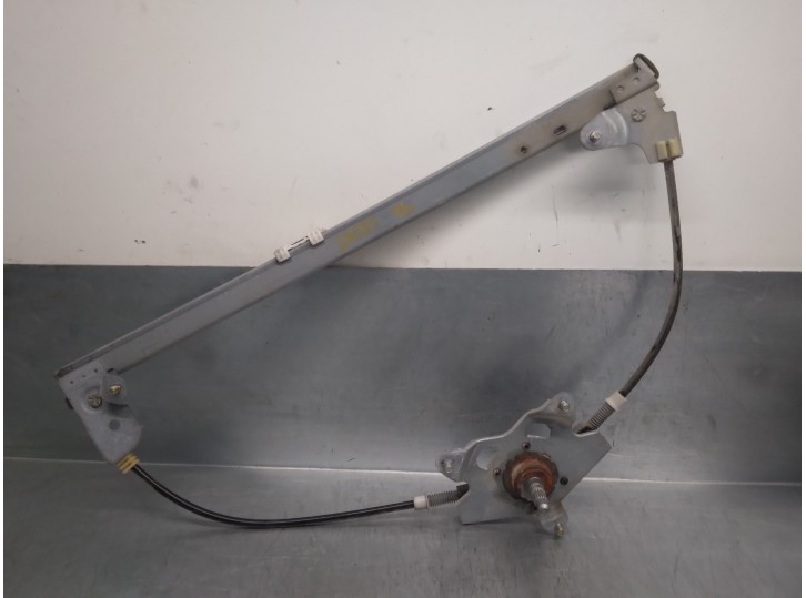 Rear right window regulator replacement part for Peugeot 405 sedan 1.9 turbodiesel OEM IAM reference 922429 MANUAL 4 DOORS