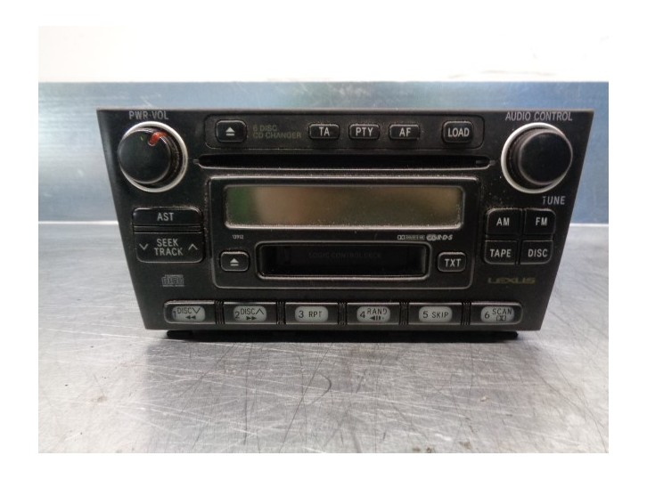Recambio de sistema audio / radio cd para lexus is200 (gxe10) 2.0 cat referencia OEM IAM 8612053210 1220006280B121 FUJITSU