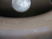 Recambio de llanta para nissan sunny berlina (n14) 2.0 diesel referencia OEM IAM 4030052Y00 R13X5J HIERRO