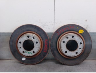 Recambio de disco freno trasero para citroën c4 picasso ii 1.2 thp 130 referencia OEM IAM 1642776380 1642776380 