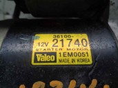 Recambio de motor arranque para hyundai coupe (rd) 1.6 16v cat referencia OEM IAM 3610023100 1EM0051 VALEO