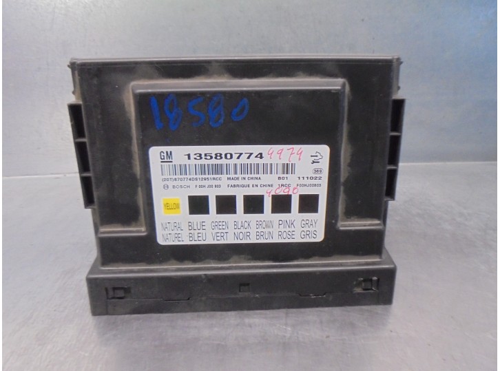 Recambio de modulo confort para chevrolet cruze 2.0 diesel cat referencia OEM IAM 13580774 F00HJ00803 BOSCH