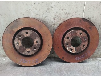 Recambio de disco freno delantero para peugeot 307 (s1) 1.6 16v cat referencia OEM IAM   