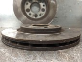 Recambio de disco freno delantero para mercedes-benz vaneo (w414) furgoneta compacta 1.7 turbodiesel cat referencia OEM IAM 