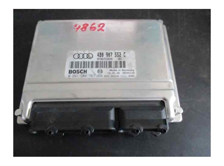 Recambio de centralita motor uce para audi a4 berlina (b5) 2.4 v6 30v referencia OEM IAM 4B0907552C 0261204767 BOSCH