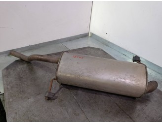 Recambio de tubo escape trasero para ford fiesta (cb1) 1.4 tdci cat referencia OEM IAM D3C4B E4043618 CESTA 15