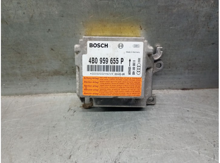 Recambio de centralita airbag para audi a6 c5 (4b2, 4b4) 2.4 referencia OEM IAM 4B0959655P 4B0959655P 