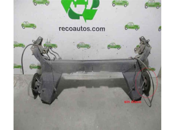 Recambio de puente trasero para renault megane ii familiar 1.9 dci diesel fap referencia OEM IAM DISCOS,4 AGUJEROS BURRA 29