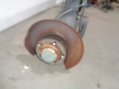 Replacement rear axle for Seat Ibiza (6J5) 1.4 16V TSI OEM IAM reference FOR 5-HOLE DISCS AXLE 7